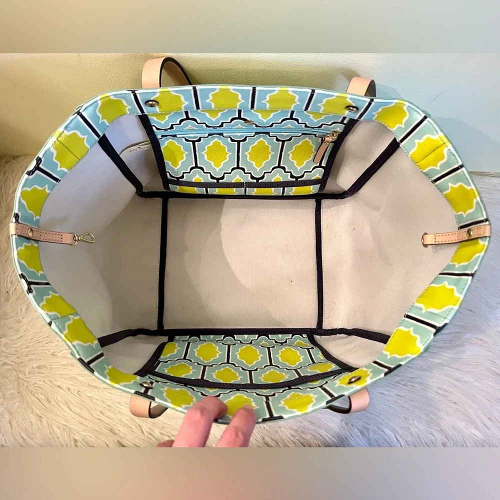 Kate Spade Large Cabana Tile Tote Bag